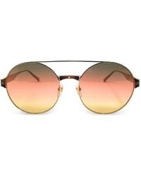 MCM - Round-Frame Double-Bridge Sunglasses - Lyst