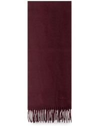 Max Mara - Fringed Wool Scarf - Lyst