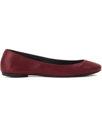Lanvin - Leather Ballet Flats - Lyst