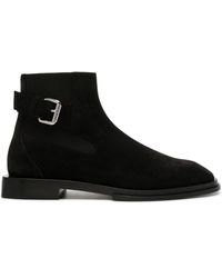 Alexander McQueen - Suede Ankle Boots, - Lyst