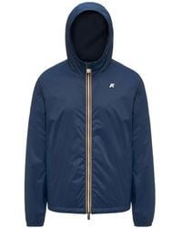 K-Way - Veste Zippée À Capuche - Lyst