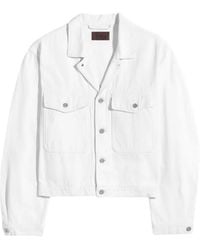 Lemaire - Buttoned Trucker Jacket - Lyst