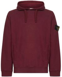 Stone Island - Hoodie With Kangaroo Pocket - Lyst
