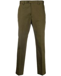 Dell'Oglio - Cropped Leg Trousers - Lyst