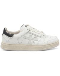 Premiata - Quinn Perforated Logo-Detail Sneakers - Lyst