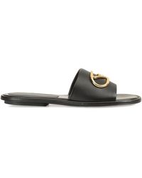 Sergio Rossi - Logo-Detail Sandals - Lyst