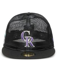 KTZ - Schmale Colorado Rockies 59Fifty Baseballkappe Aus Mesh - Lyst