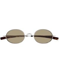 Saint Laurent - Sl 948 T Oval-Frame Sunglasses - Lyst