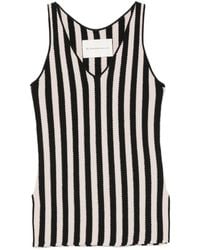 By Malene Birger - Haut Rayé Hallie À Col V - Lyst
