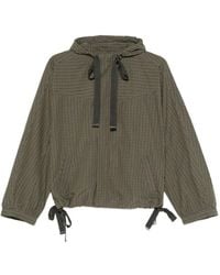Damson Madder - Blake Hooded Jacket Orion Check - Lyst