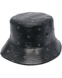 black mcm hat