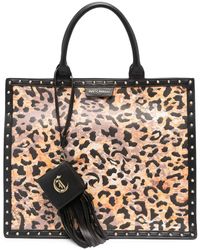 Just Cavalli - Cheetah-print Tote Bag - Lyst