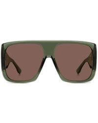 Victoria Beckham - Geometric-Frame Sunglasses - Lyst