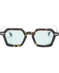 Kyme - Lucio Geometric-Frame Sunglasses - Lyst