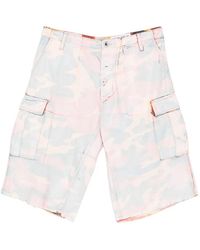 GALLERY DEPT. - Camouflage Cargo Shorts - Lyst
