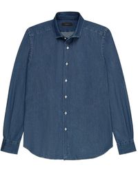 Slowear - Buttoned Denim Shirt - Lyst