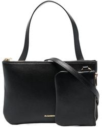 Jil Sander - Leather Handbag - Lyst