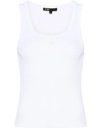 Maje - Top sin mangas con bordado Clover - Lyst