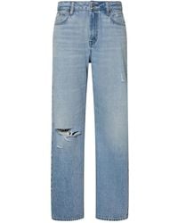 Calvin Klein - Logo-Patch Jeans - Lyst