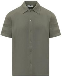 Givenchy - Camicia A Maniche Corte Con Logo - Lyst