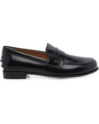 Tod's - Leather Loafers - Lyst
