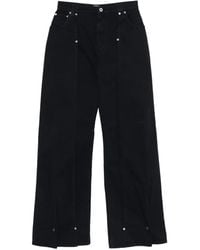 Jean Paul Gaultier - Panelled Button-Fastening Jeans - Lyst