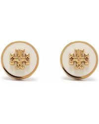 Tory Burch - Puces D'Oreilles Kira En Émail - Lyst