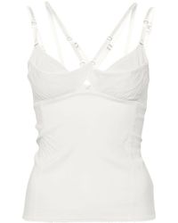 Anna October - Cut-out Lace-trim Top - Lyst