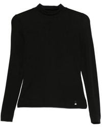 Herno - Lyocell Wool Elastane Sweater - Lyst