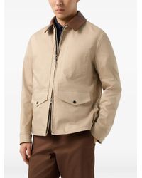 Bogner - Mirco Leather-Collar Twill Jacket - Lyst