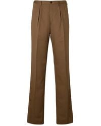 Slowear - Pleated Cotton-Blend Trousers - Lyst