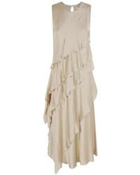 Antonelli - Ruffled Asymmetric Dress - Lyst