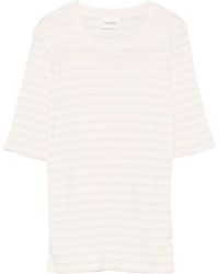 Closed - Striped T-Shirt - Lyst