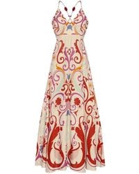Carolina K - Robe Longue Star À Ornements De Perles - Lyst