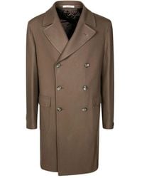 Tagliatore - Unlined Double-Breasted Coat - Lyst