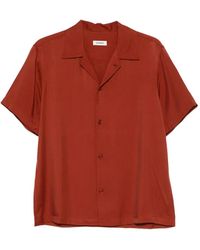 Sandro - Loose-Fit Shark Collar Shirt - Lyst