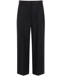 Max Mara - Pleated Virgin Wool Trousers - Lyst