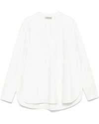 Blanca Vita - Band-Collar Blouse - Lyst