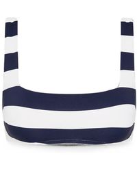 Bondi Born - Aria Striped Bikini Top - Lyst