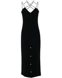 Stine Goya - Christabel V-Neck Maxi Dress - Lyst