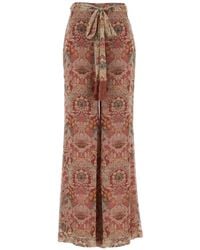 Zimmermann - Viscose Pants - Lyst