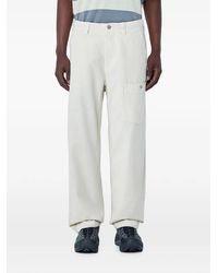 Stone Island - Buttoned Pocket Trousers - Lyst