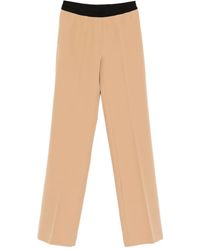 ERMANNO FIRENZE - Hose mit elastischem Bund - Lyst