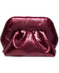 THEMOIRÈ - Ruched Clutch Bag - Lyst