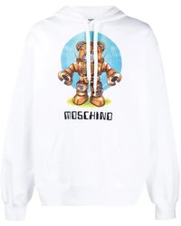 Moschino - Teddy Bear-Print Hoodie - Lyst