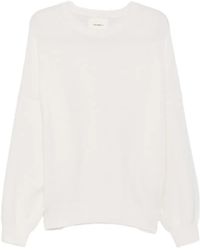 Lisa Yang - Dropped-Shoulder Crew-Neck Sweater - Lyst