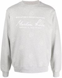 Martine Rose - Sweatshirt mit Logo-Print - Lyst