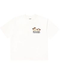 Pleasures - Embroidered Short-Sleeve T-Shirt - Lyst