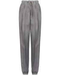 Maison Margiela - Four Stitch-Logo Long-Length Track Pants - Lyst