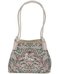 Etro - Small Libra Pegaso-Motif Tote Bag - Lyst